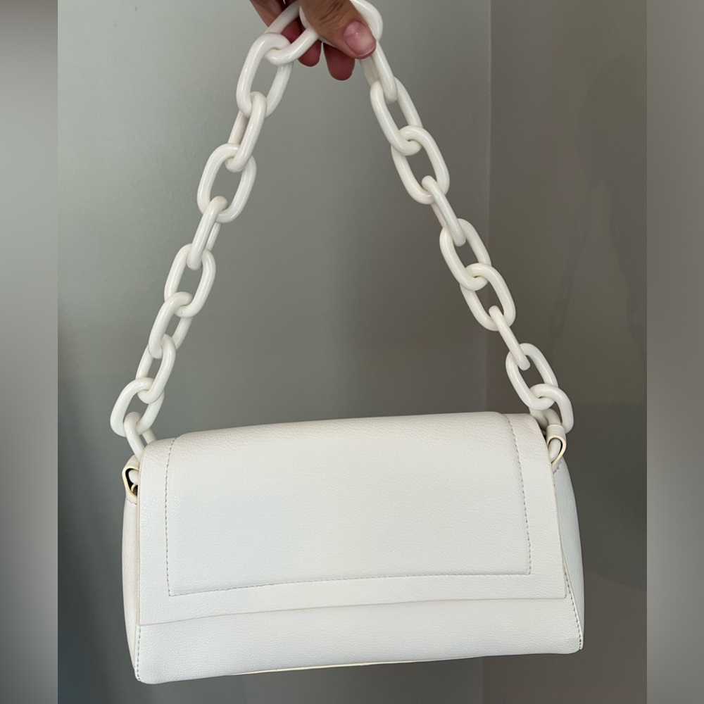 House of Want white shoulder bag